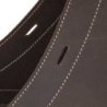 Lakota Saddlery Bisaccia vitello chiusura 3 lacci - Testa di moro