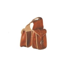 Lakota Saddlery Bisaccia anteriore cuoio Basket - Naturale