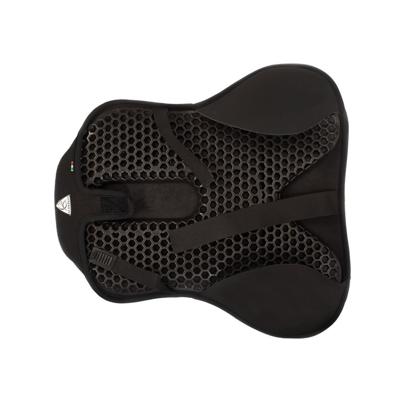 Acavallo Copriseggio salto Gel-In Hexagonal Ortho-Coccyx Dri-Lex 20 mm - Medium