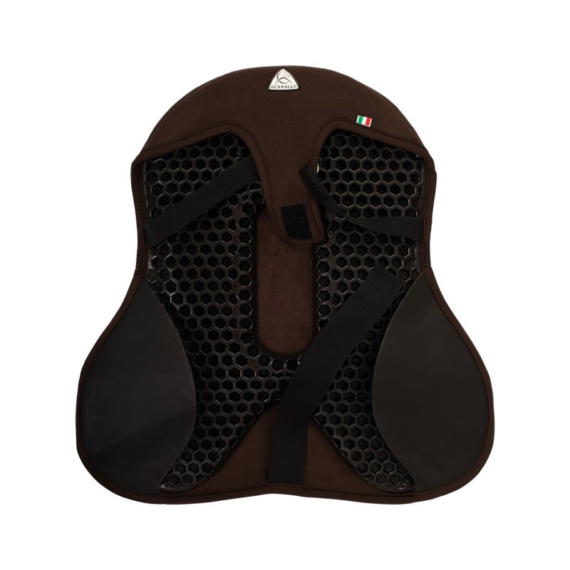 Acavallo Copriseggio dressage Gel-In Hexagonal Ortho-Pubis Dri-Lex 20 mm - Medium