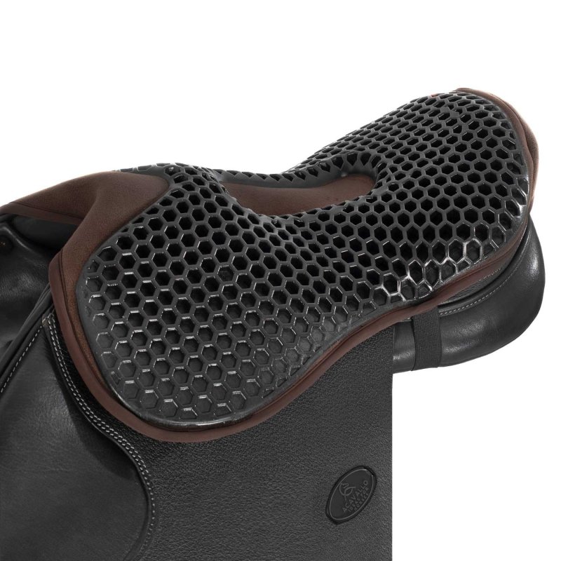 Acavallo Copriseggio salto Gel-Out Hexagonal Ortho-Pubis Dri-Lex 20 mm - Medium