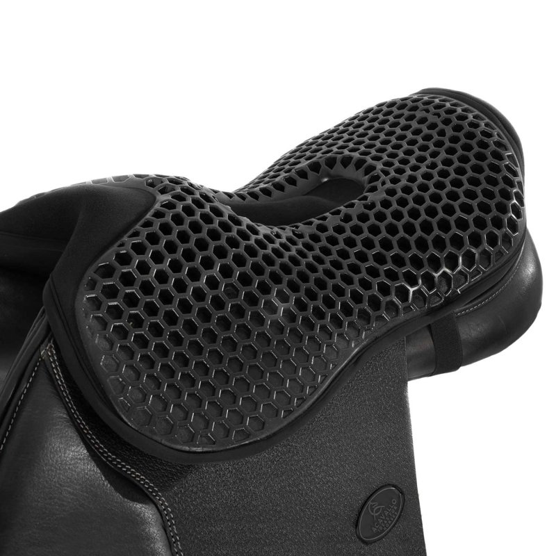 Acavallo Copriseggio salto Gel-Out Hexagonal Ortho-Pubis Dri-Lex 20 mm - Medium