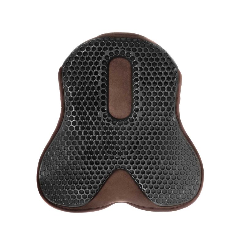 Acavallo Copriseggio dressage Gel-Out Hexagonal Ortho-Coccyx Dri-Lex 20 mm - Medium