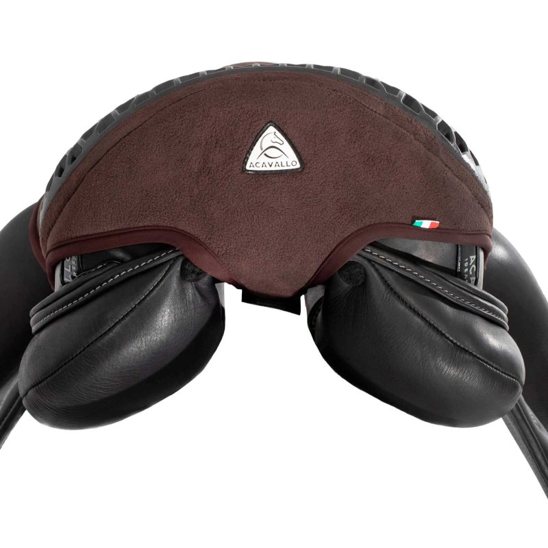 Acavallo Copriseggio dressage Gel-Out Hexagonal Ortho-Pubis Dri-Lex 20 mm - Medium