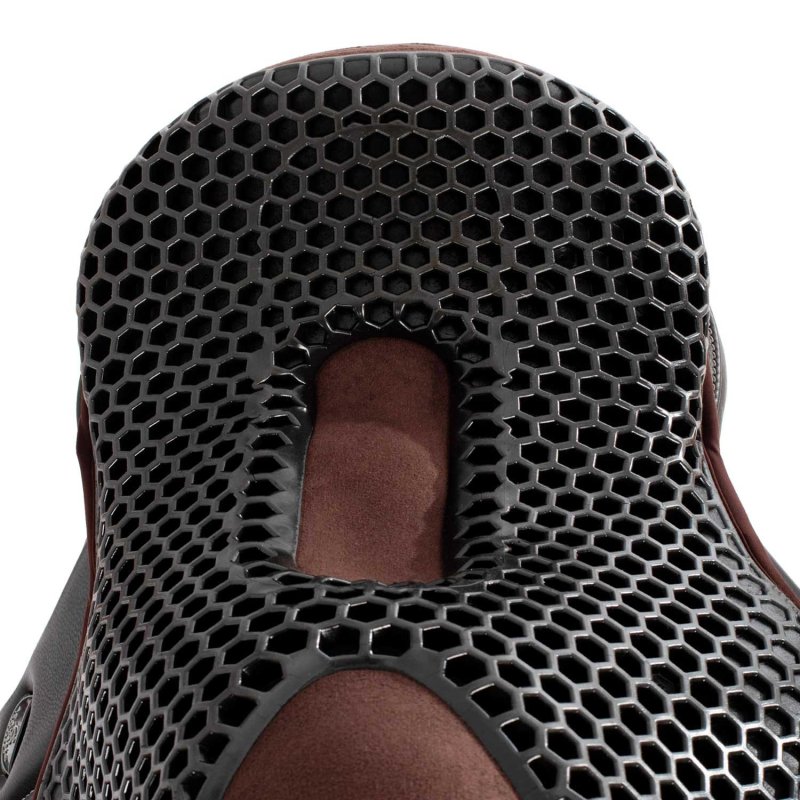 Acavallo Copriseggio dressage Gel-Out Hexagonal Ortho-Pubis Dri-Lex 20 mm - Medium