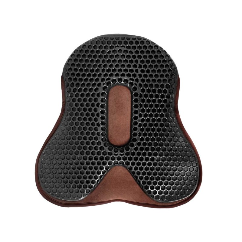 Acavallo Copriseggio dressage Gel-Out Hexagonal Ortho-Pubis Dri-Lex 20 mm - Medium