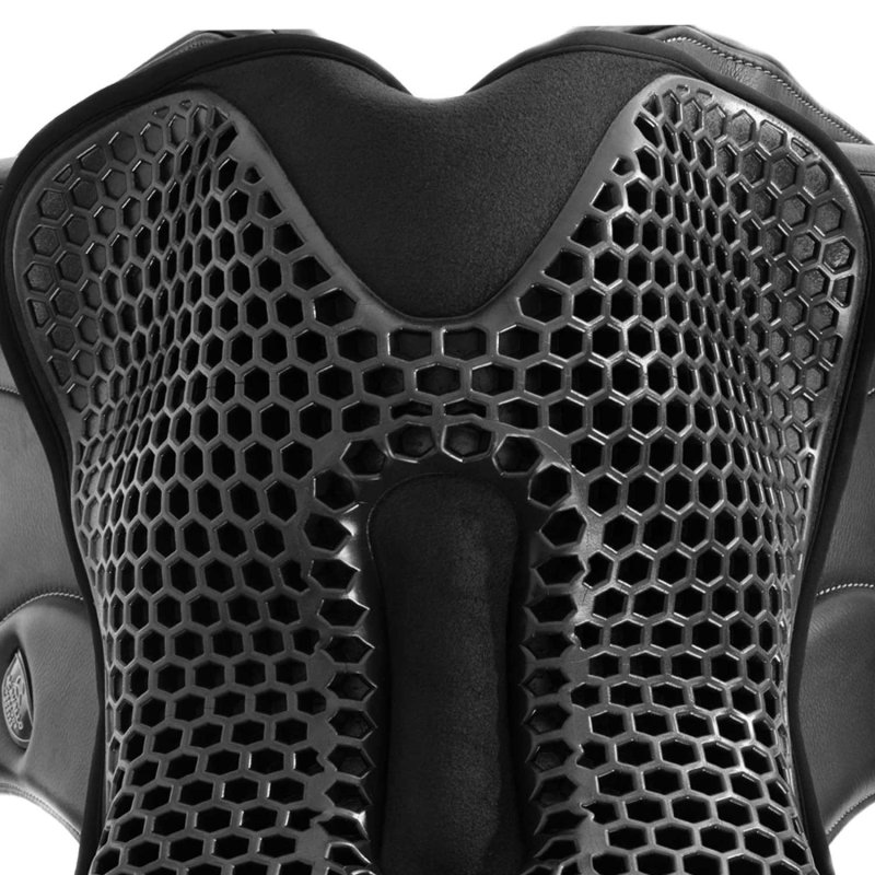Acavallo Copriseggio dressage Gel-Out Hexagonal Ortho-Pubis Dri-Lex 20 mm - Medium