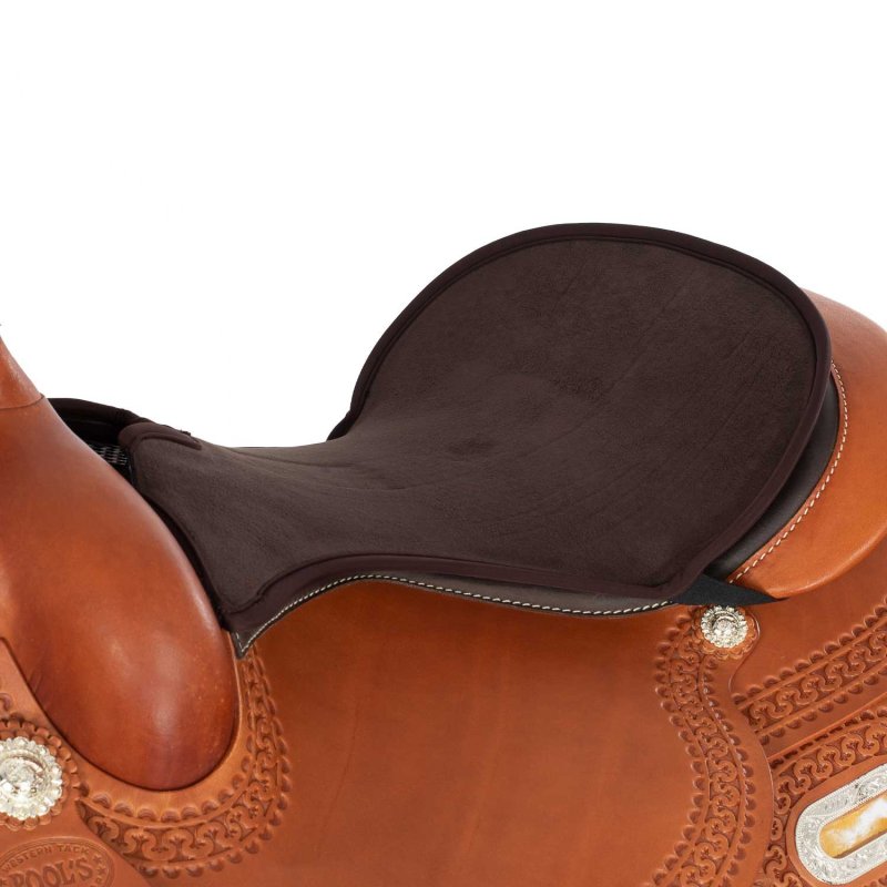 Acavallo Copriseggio western Gel-In Classic Standard Dri-Lex 10 mm Taglia unica - Testa di moro