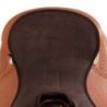 Acavallo Copriseggio western Gel-In Classic Standard Dri-Lex 10 mm Taglia unica - Testa di moro