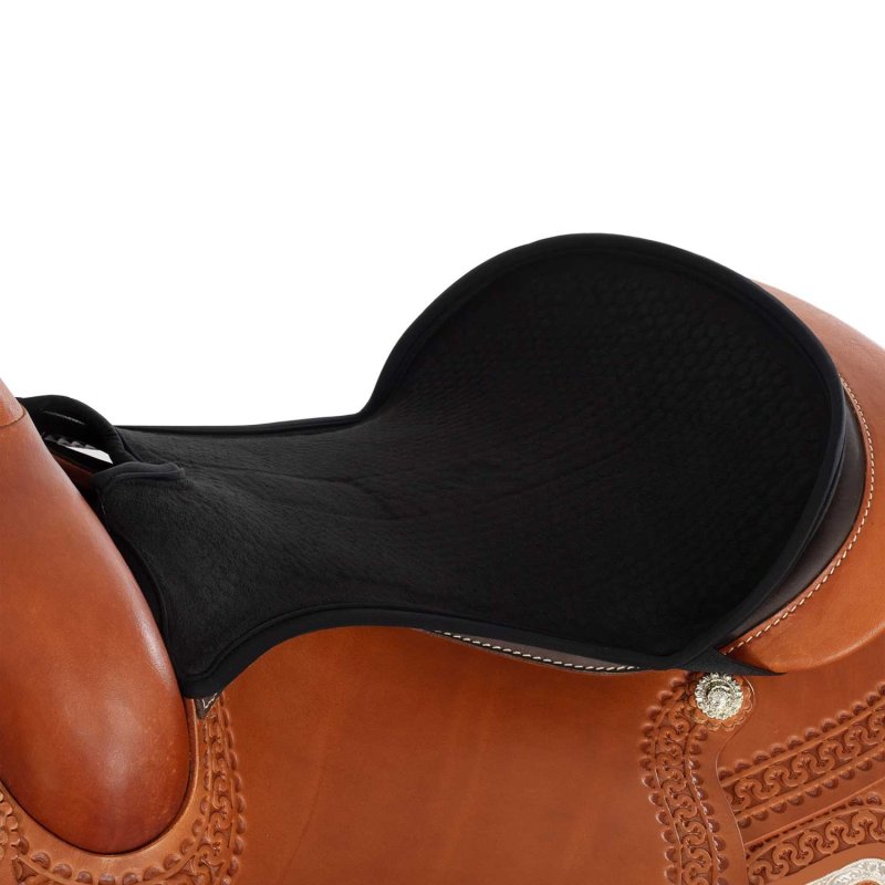 Acavallo Copriseggio western Gel-In Classic Standard Dri-Lex 10 mm Taglia unica - Nero
