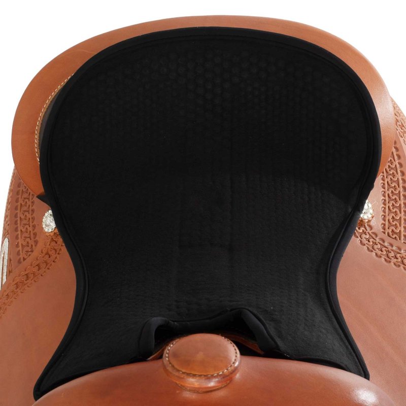 Acavallo Copriseggio western Gel-In Classic Standard Dri-Lex 10 mm Taglia unica - Nero