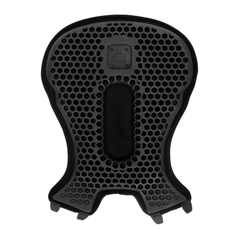 Acavallo Copriseggio western Gel-Out Hexagonal Ortho-Pubis Dri-Lex 20 mm Taglia unica - Nero