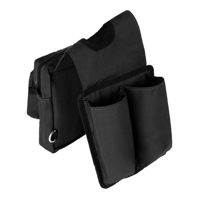 Lakota Saddlery Borsa da trail horn Taglia unica - Nero