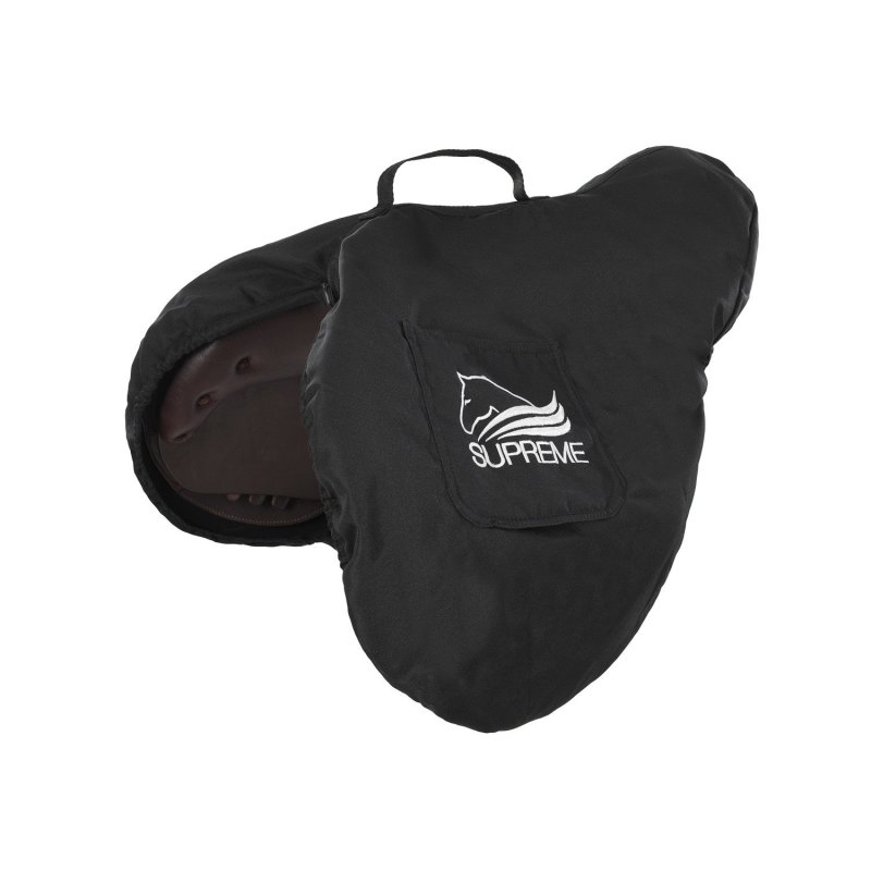 Supreme Coprisella inglese cotone New Style - Nero