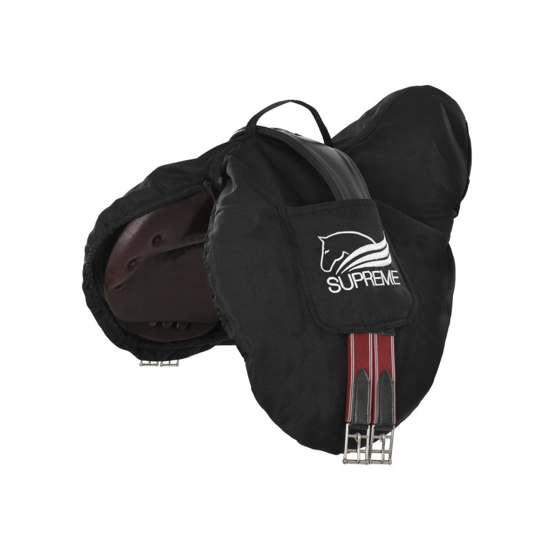 Supreme Coprisella inglese cotone New Style - Nero