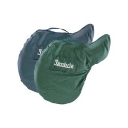 Umbria Equitazione Coprisella inglese cotone con passaggi sottopancia New Style - Verde