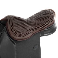 Acavallo Copriseggio stock da salto in gel modello Classic con spessore 20 mm Nero