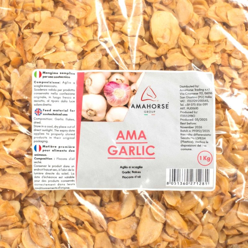 Umbria Equitazione Ama Garlic in scaglie integratore per cavalli